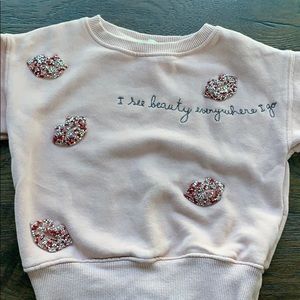 Zara “Kisses” Sweatshirts